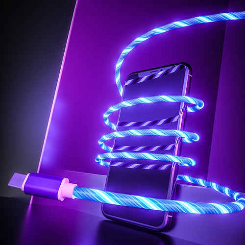Glowing Cable USB Type C