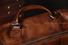 Load image into Gallery viewer, Vintage Genuine Leather Messenger Bag