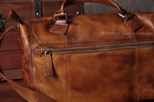 Load image into Gallery viewer, Vintage Genuine Leather Messenger Bag