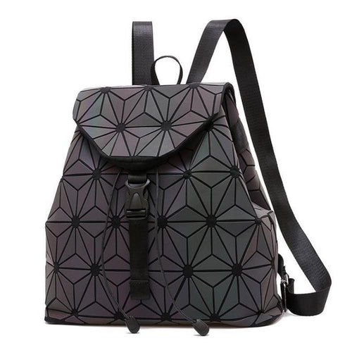 Women Laser Luminous Backpack