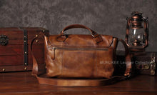 Load image into Gallery viewer, Vintage Genuine Leather Messenger Bag