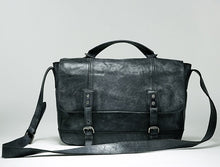 Load image into Gallery viewer, Vintage Genuine Leather Messenger Bag